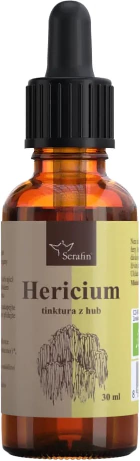 Serafin_Hericium_Lion's_Mane_BIO_-_Tinktura_z_hub,_30_ml