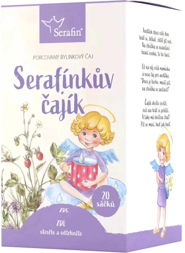 Serafin_Serafínkův_čajík_-_Dětský_bylinný_čaj_porcovaný,_20_sáčků