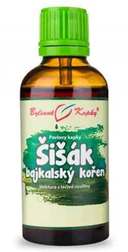 Bylinné_kapky_Šišák_bajkalský_kořen_-_tinktura,_50_ml