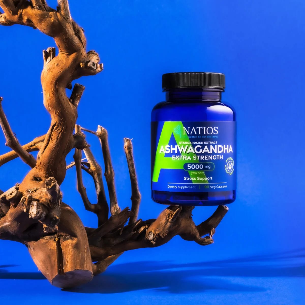 NATIOS_Ashwagandha_Extract,_5000_mg,_Extra_Strength,_90_veganských_kapslí