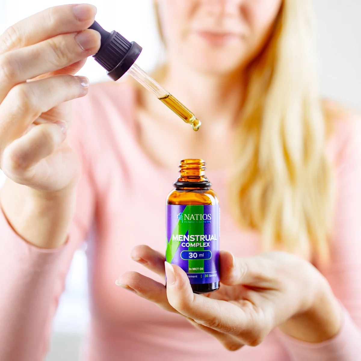 NATIOS_Menstrual_Complex,_Bylinné_kapky_v_MCT_oleji,_30_ml