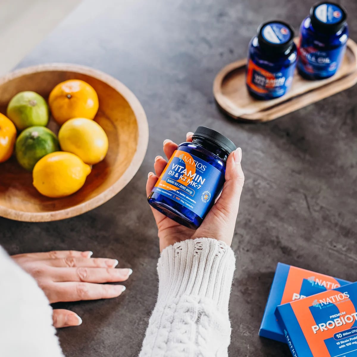 NATIOS_Vitamin_D3_&_K2_(MenaQ7_MK-7),_2000_IU_&_75_mcg,_100_kapslí