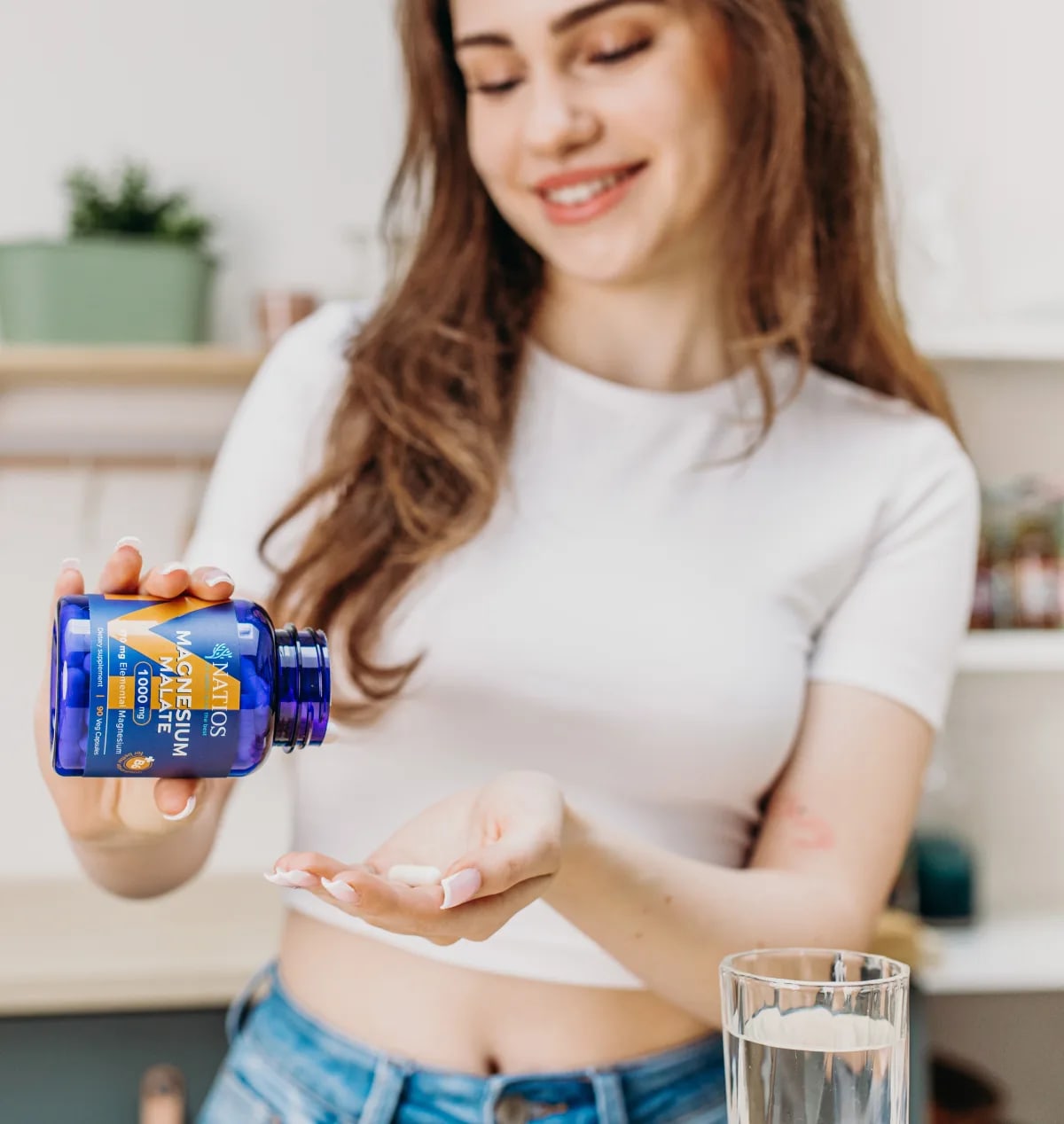 NATIOS_Magnesium_Malate_1000_mg_+_B6,_90_veg._kapslí,_(elem._hořčík_170_mg)