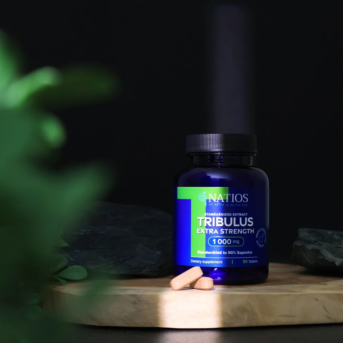 NATIOS_Tribulus_Extract,_90%_saponins,_1000_mg,_Extra_Strength,_90_tablet
