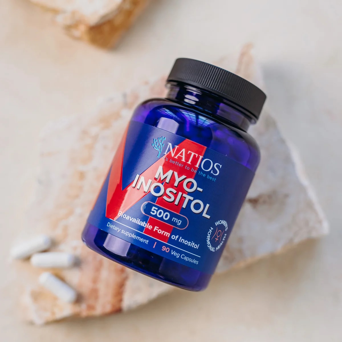 NATIOS_Myo-Inositol,_500_mg,_90_veganských_kapslí