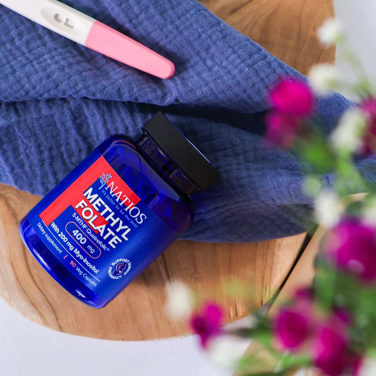 NATIOS_Methyl_Folate,_Aktivní_kyselina_listová,_400_mcg,_90_veganských_kapslí