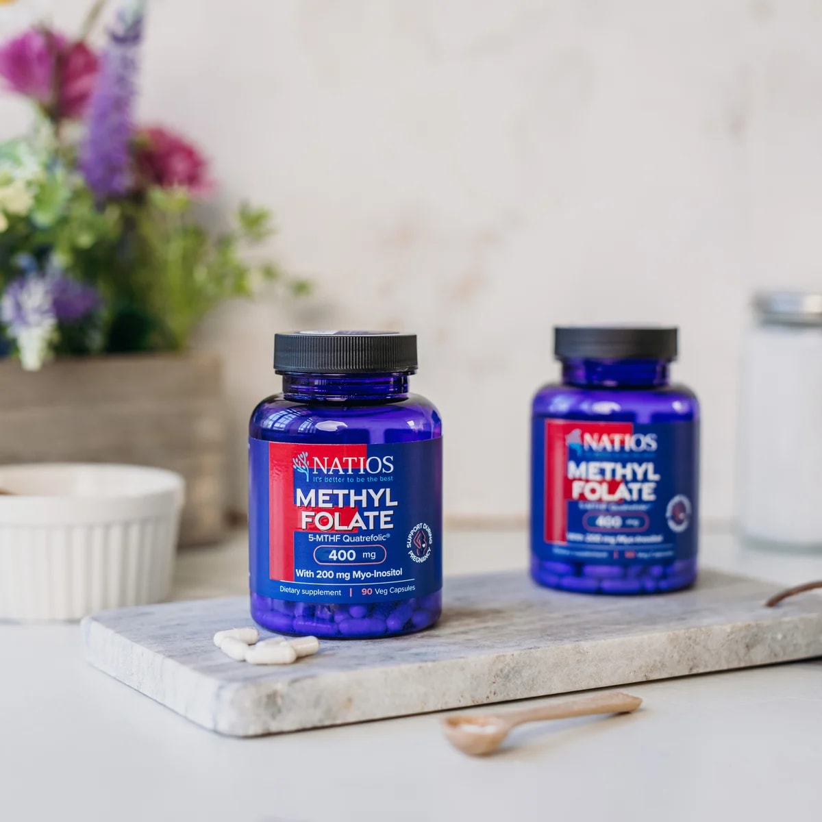 NATIOS_Methyl_Folate,_Aktivní_kyselina_listová,_400_mcg,_90_veganských_kapslí