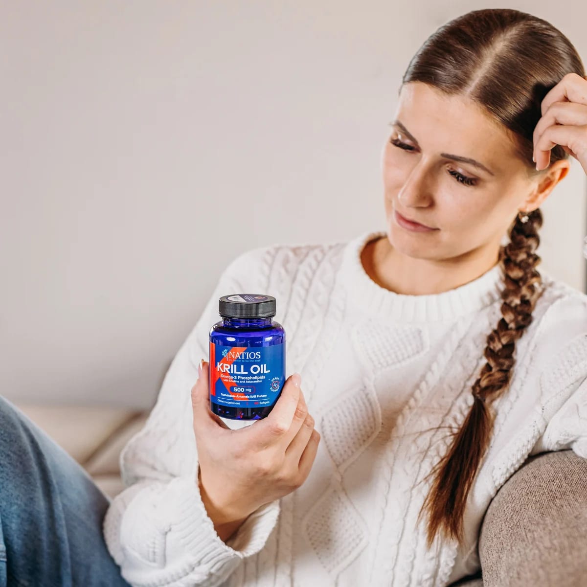 NATIOS_Krill_Oil,_Olej_z_antarktického_krilu_s_astaxantinem,_500_mg,_60_softgel_kapslí