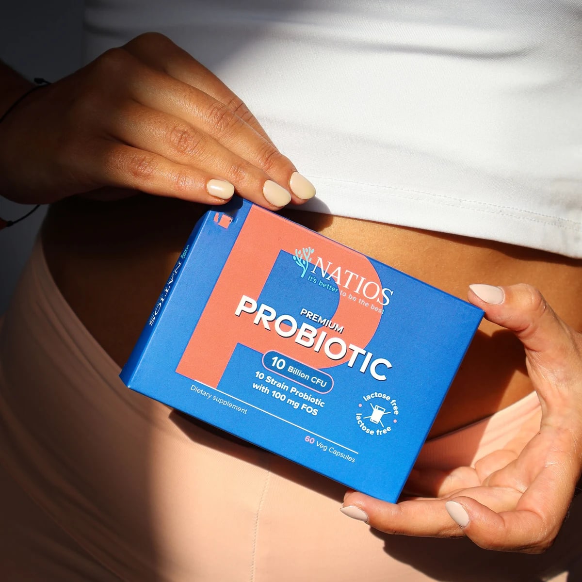 NATIOS_Premium_Probiotic,_Probiotika_s_FOS,_10_miliard_CFU,_10_kmenů,_60_veg_kapslí