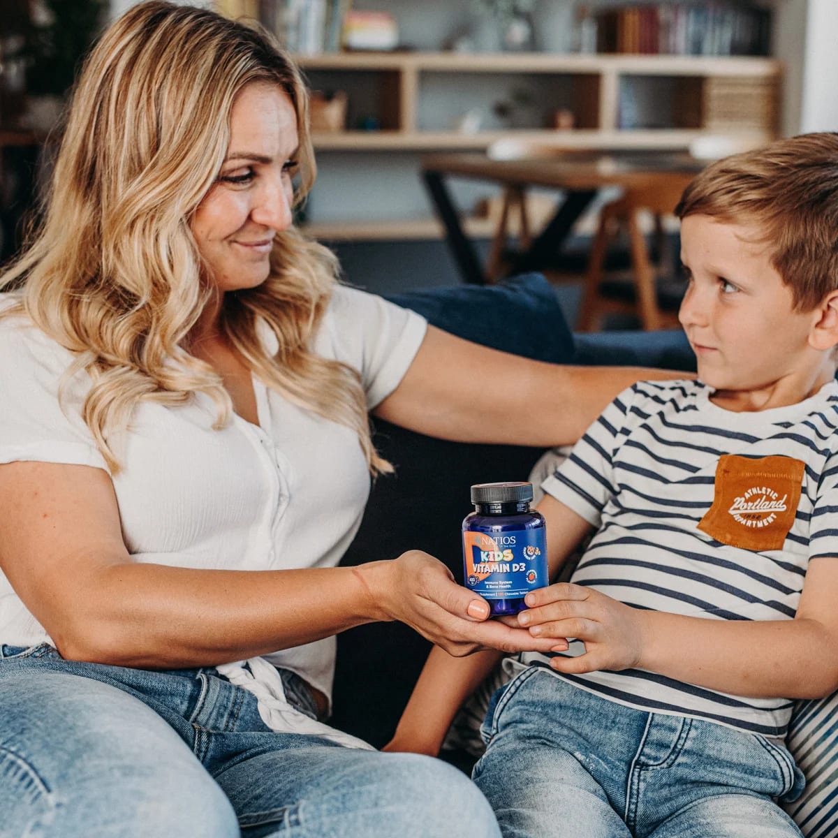 NATIOS_Kids_Vitamin_D3,_400_IU,_120_jahodových_cucacích_tabletek