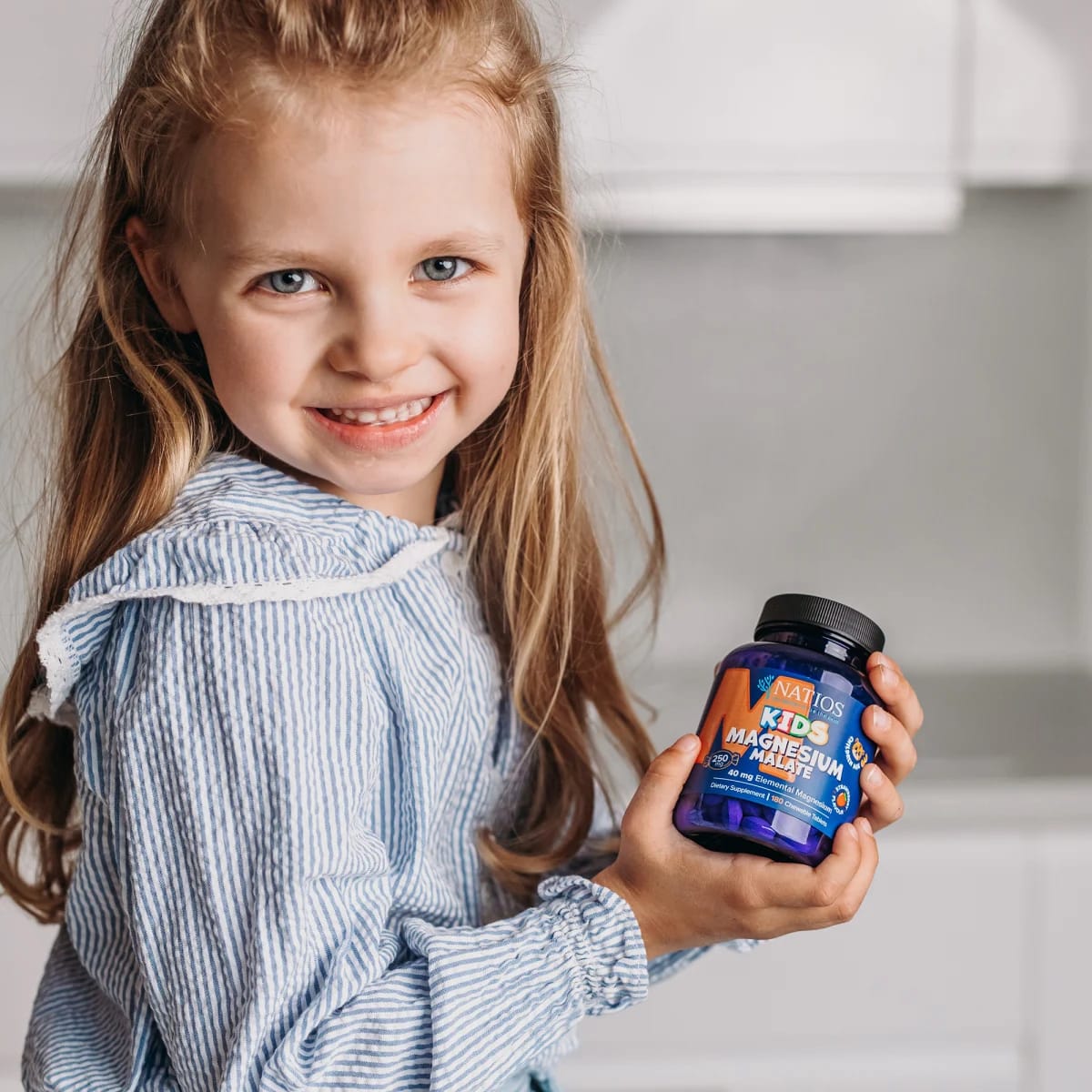 NATIOS_Kids_Magnesium_Malate,_250_mg,_180_jahodových_cucacích_tabletek