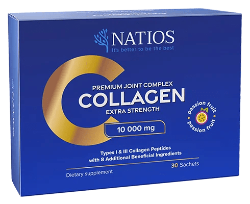 NATIOS_Collagen_Premium_Joint_Complex,_Komplex_na_klouby,_10_000_mg,_30_sáčků