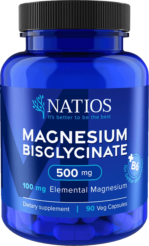 NATIOS_Magnesium_Malate_500_mg_+_B6,_90_veg._kapslí,_(elem._hořčík_85_mg)