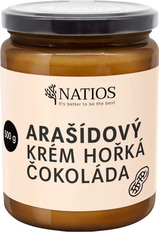 NATIOS_Sada_ochucených_arašídových_másel_-_Karamel,_mléčná_a_hořká_čokoláda
