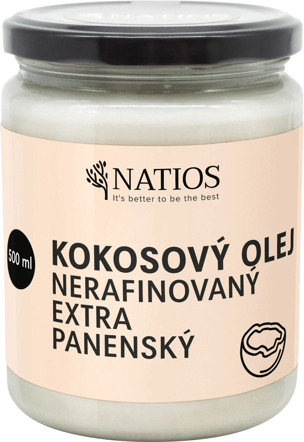 NATIOS_Kokosový_olej_nerafinovaný_extra_panenský,_500_ml