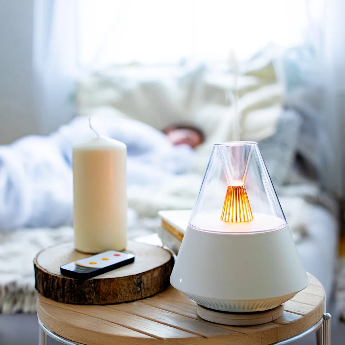 Natima_Difuzér_Volcano_-_Bílý