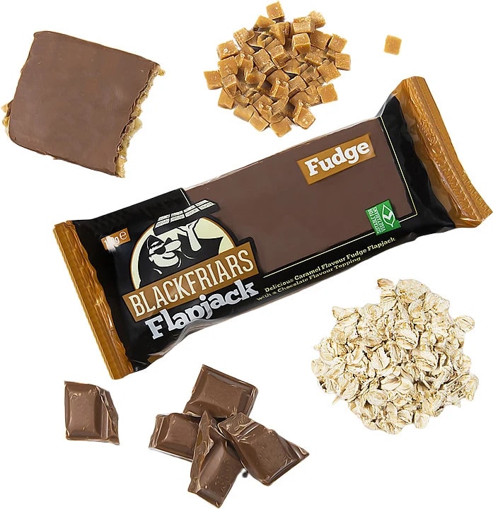 Blackfriars_Flapjack_Fudge,_Ovesná_tyčinka,_Karamel,_110_g