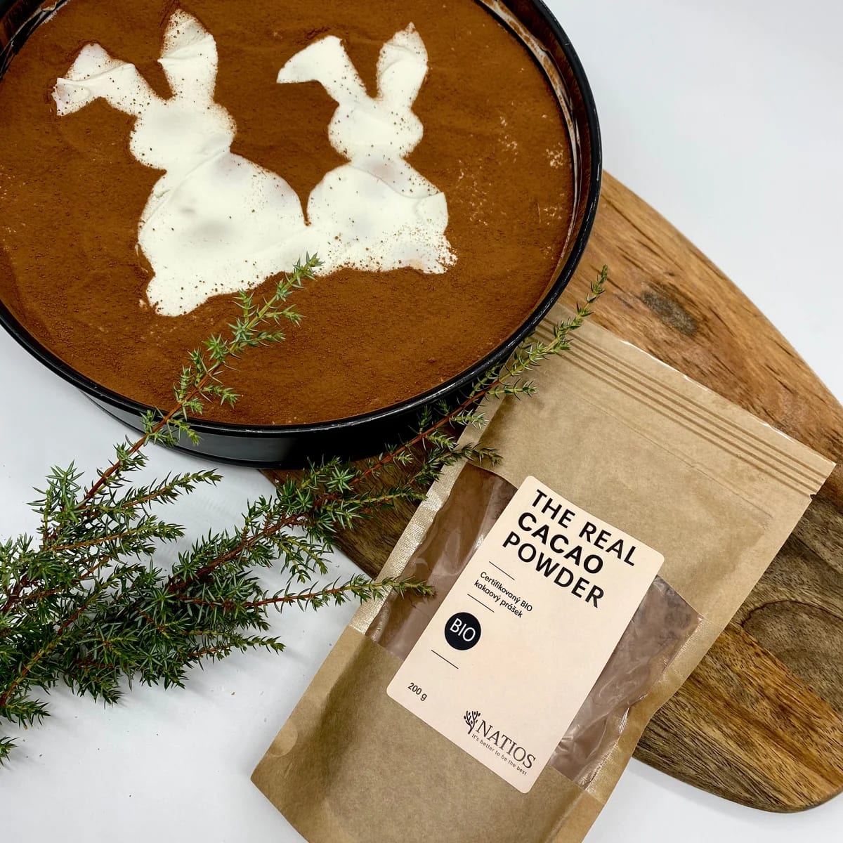 NATIOS_BIO_Theobroma_cacao,_Kakaový_Prášek,_200_g