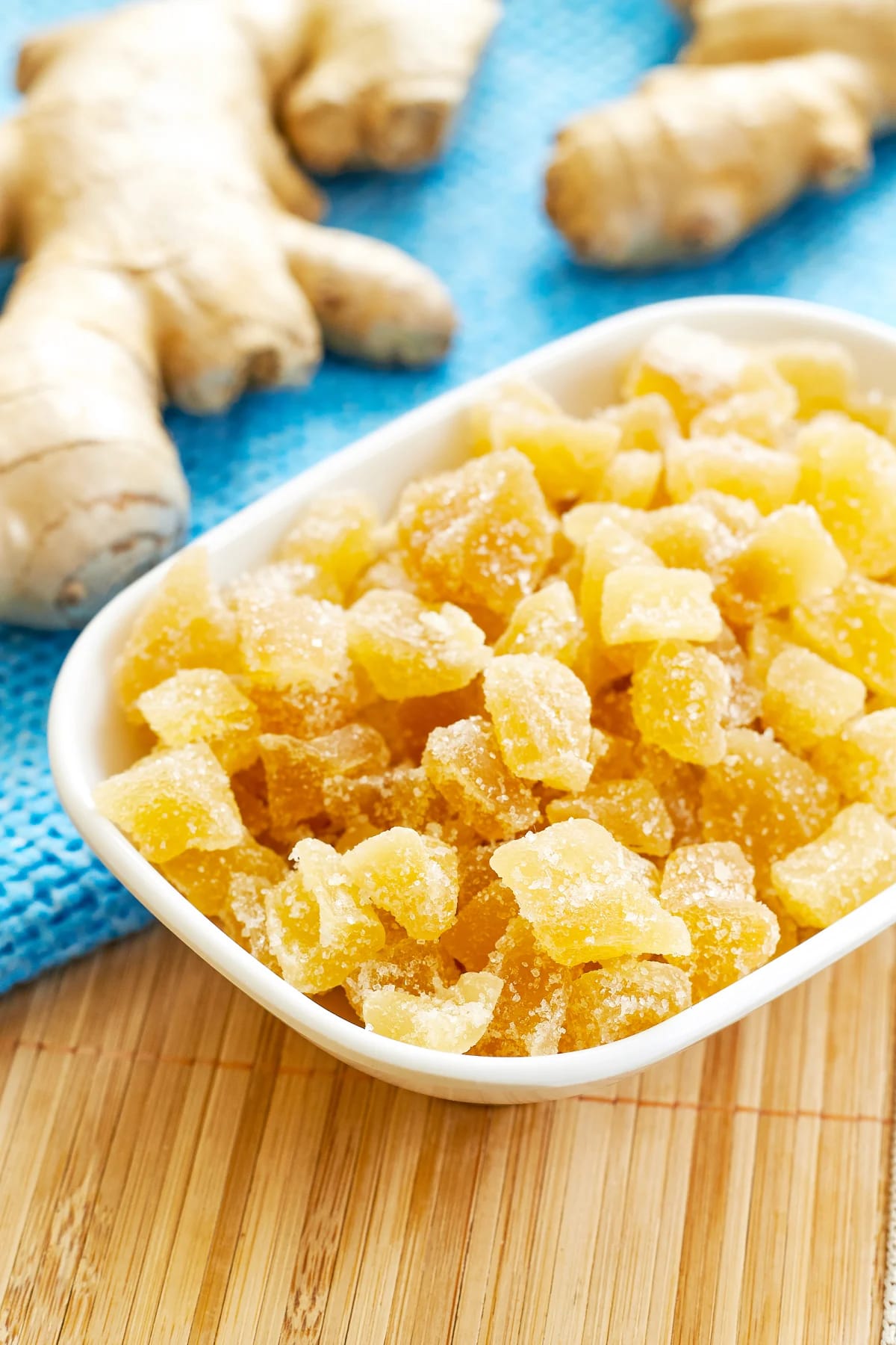 NATIOS_Zázvor,_Sušené_a_slazené_kousky,_100_g