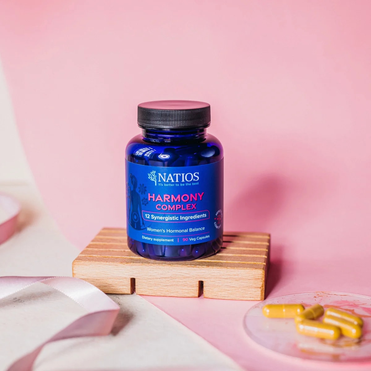 NATIOS_Harmony_Complex,_12_synergistic_ingredients,_90_kapslí