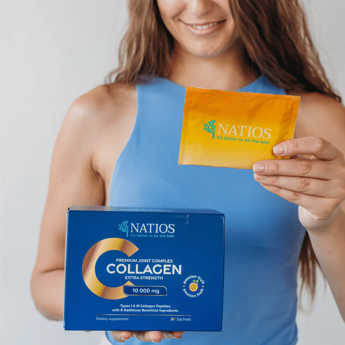 NATIOS_Collagen_Premium_Joint_Complex,_Komplex_na_klouby,_10_000_mg,_30_sáčků