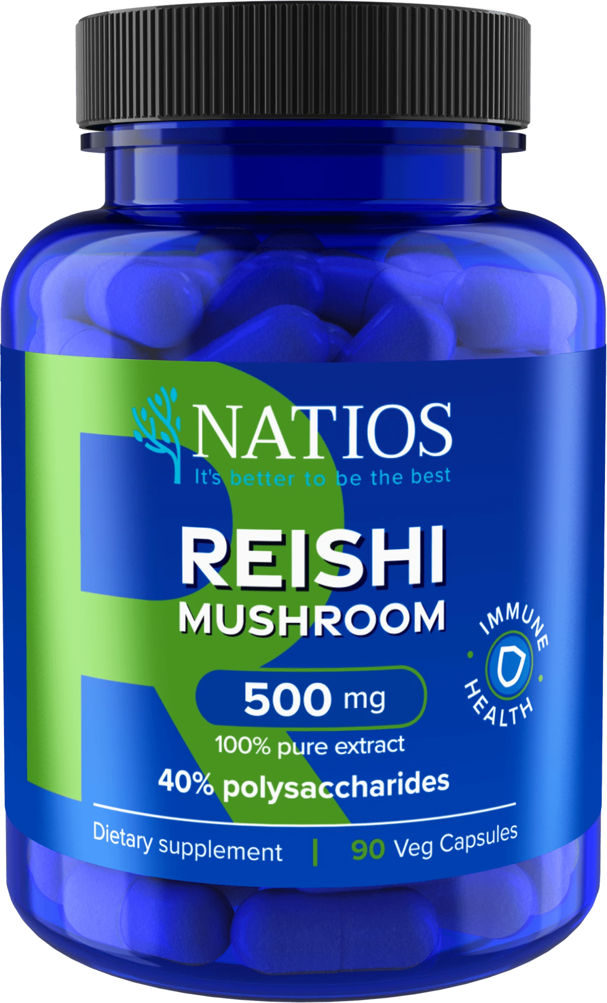 NATIOS_Reishi_Extract,_500_mg,_40%_polysaccharides,_90_veganských_kapslí