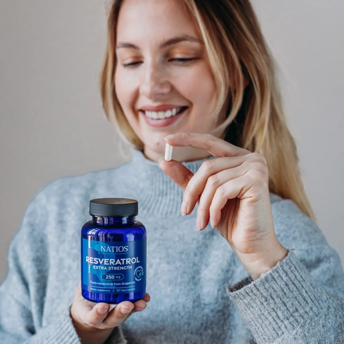 NATIOS_Resveratrol,_Extra_Strength,_250_mg,_90_veganských_kapslí