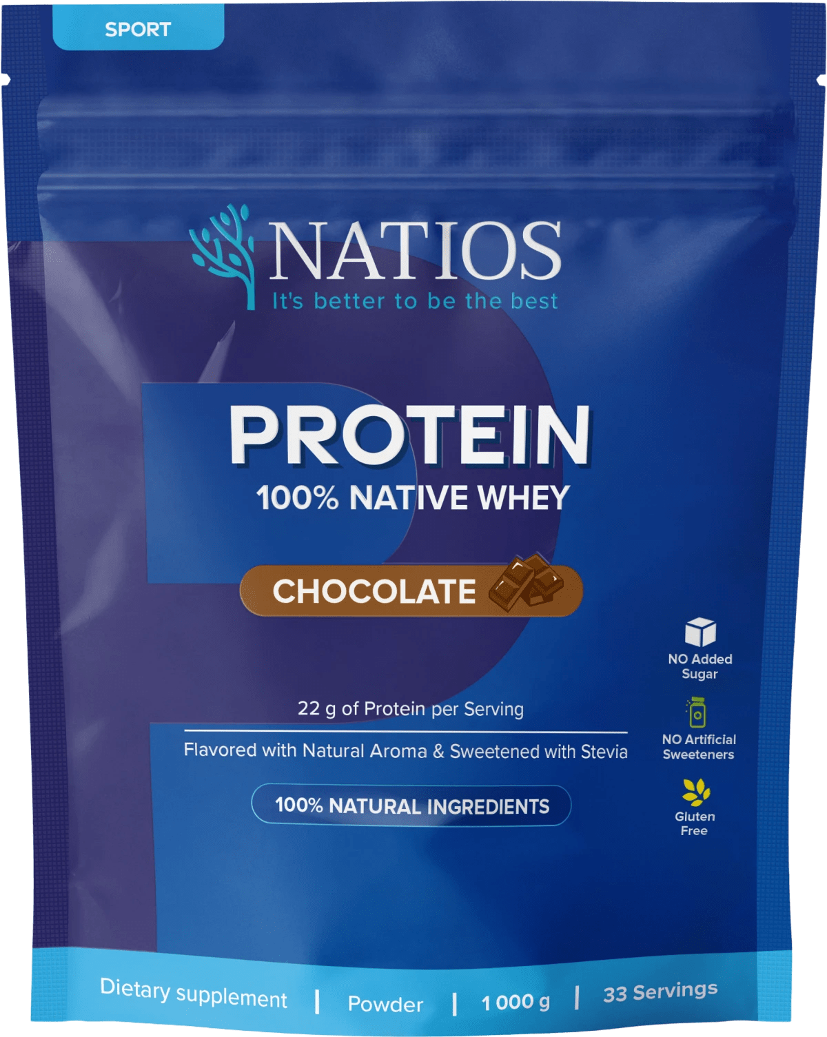 NATIOS_Native_Whey_Protein,_Čokoláda,_1000_g