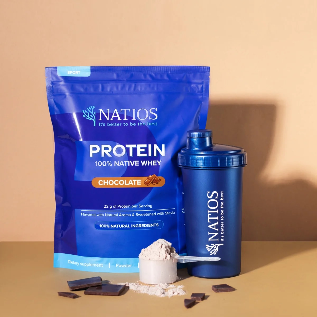 NATIOS_Native_Whey_Protein,_Čokoláda,_1000_g