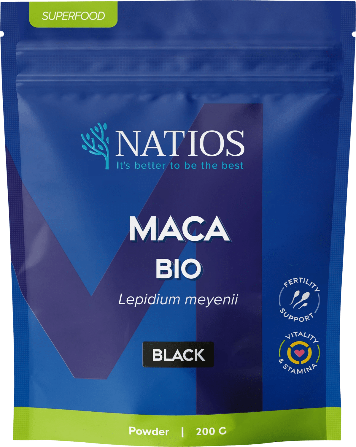 NATIOS_Maca_black_(černá)_BIO_prášek,_200_g