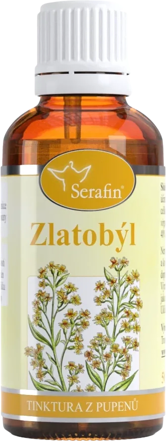 Serafin_Zlatobýl_-_tinktura_z_pupenů,_50_ml