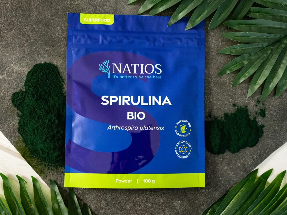 NATIOS_Spirulina_BIO_prášek,_100_g
