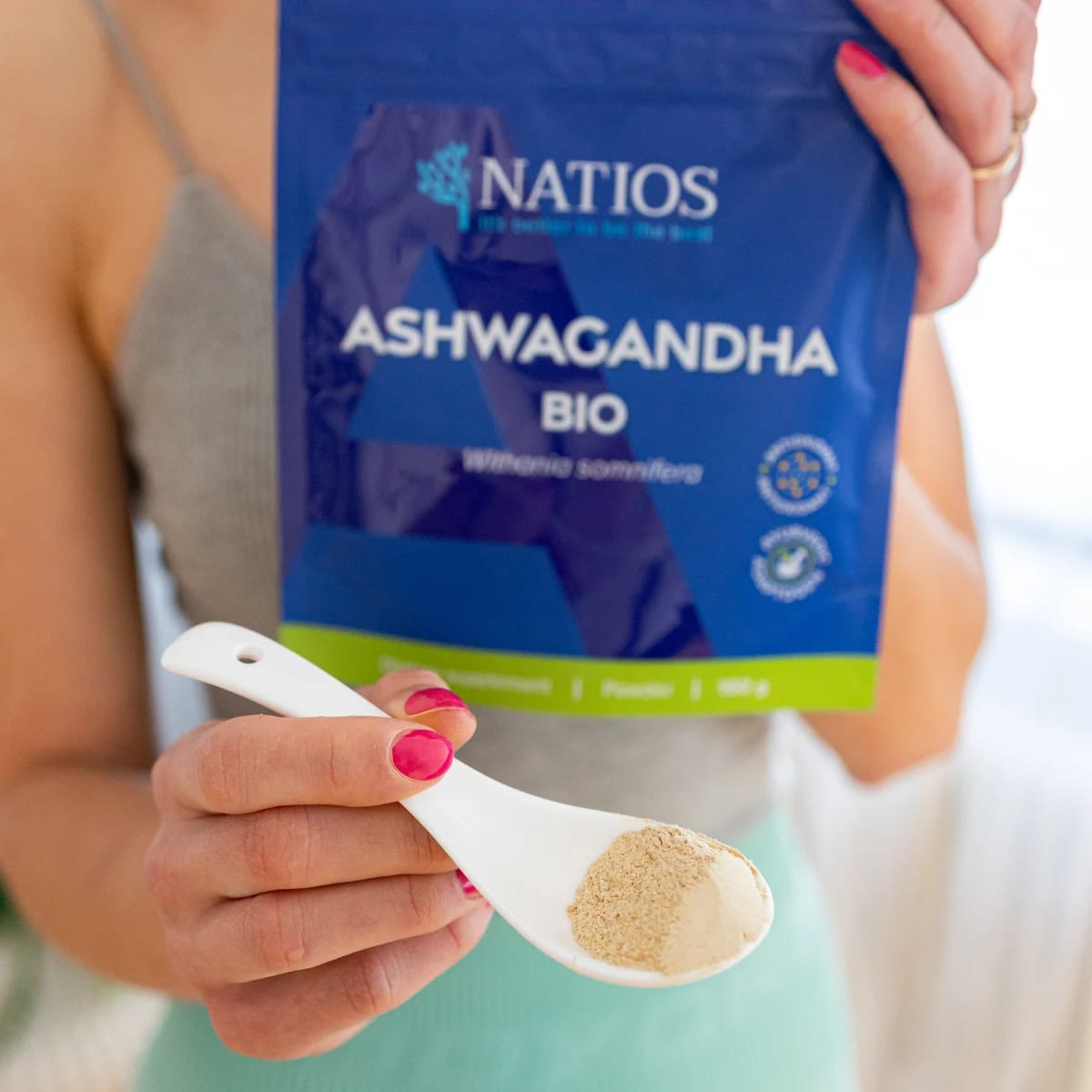 NATIOS_Ashwagandha_BIO_prášek,_100_g