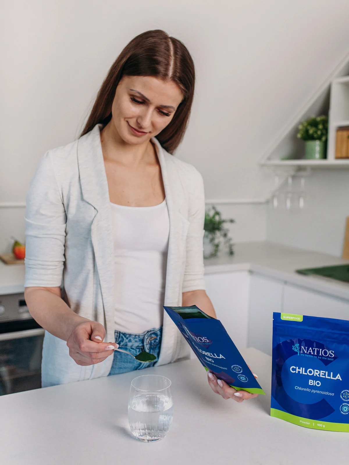NATIOS_Chlorella_BIO_prášek,_100_g