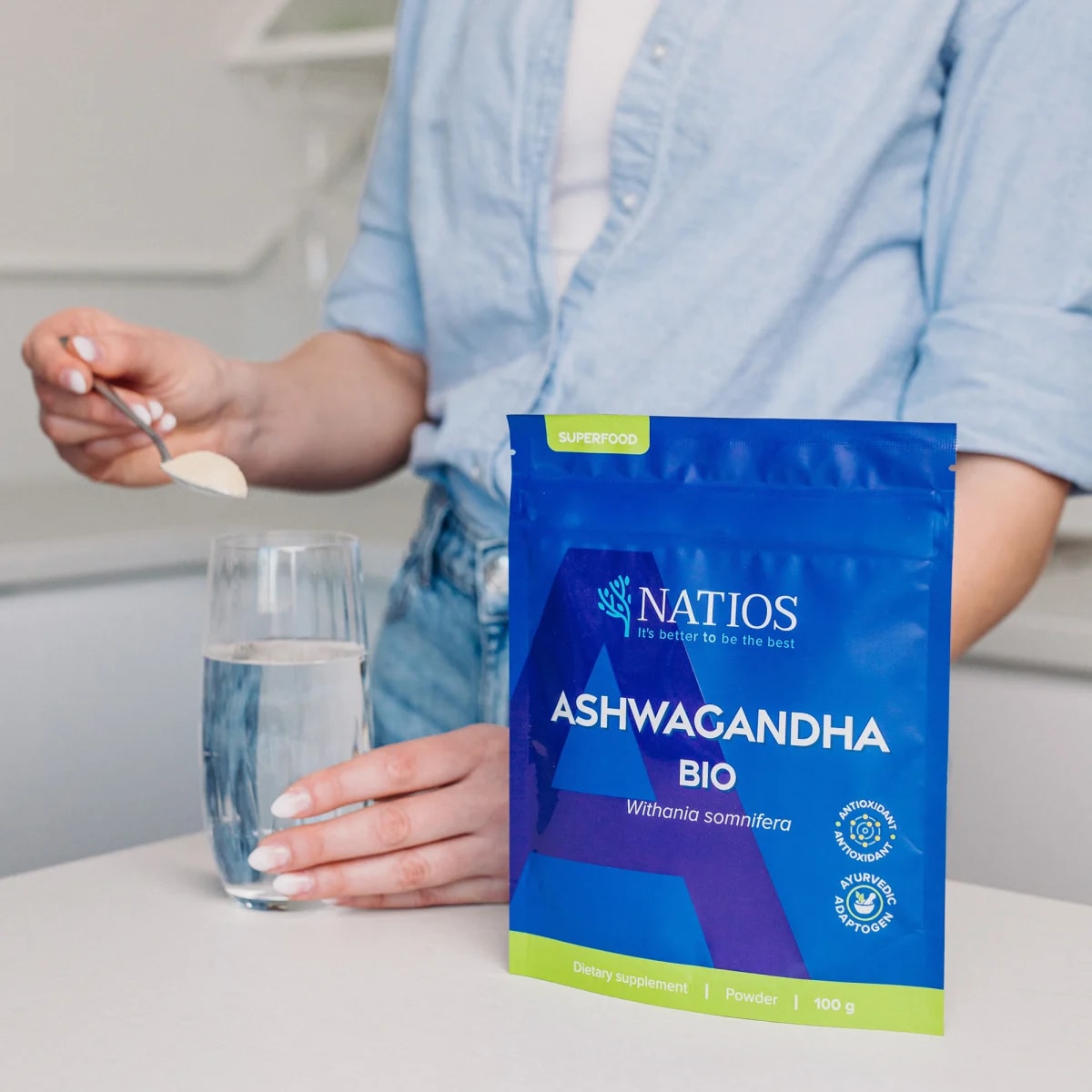 NATIOS_Ashwagandha_BIO_prášek,_100_g