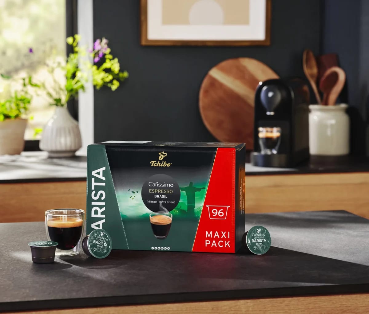 Tchibo_Cafissimo_Barista_Espresso_Brasil,_96_kapslí