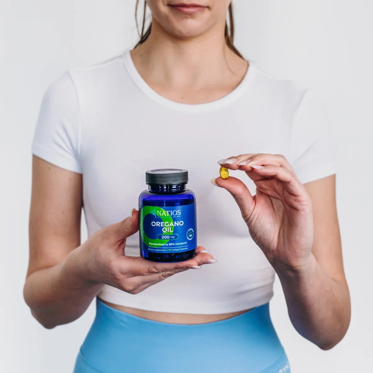 NATIOS_Oregano_Oil,_80%_karvakrol,_200_mg,_90_softgel_kapslí