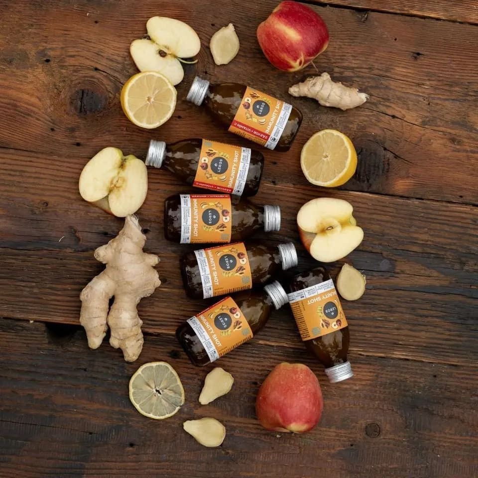 LEROS_Immunity_shot,_Zázvor_+_Vitamín_C,_150_ml