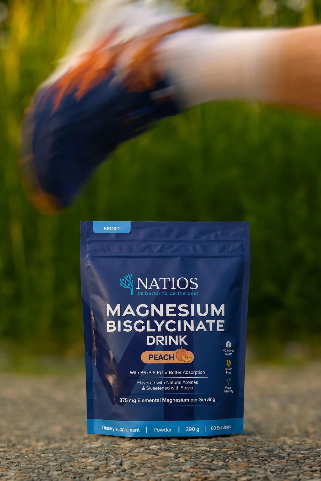 NATIOS_Magnesium_Bisglycinate_+_B6_Drink,_375_mg,_Broskev,_390_g