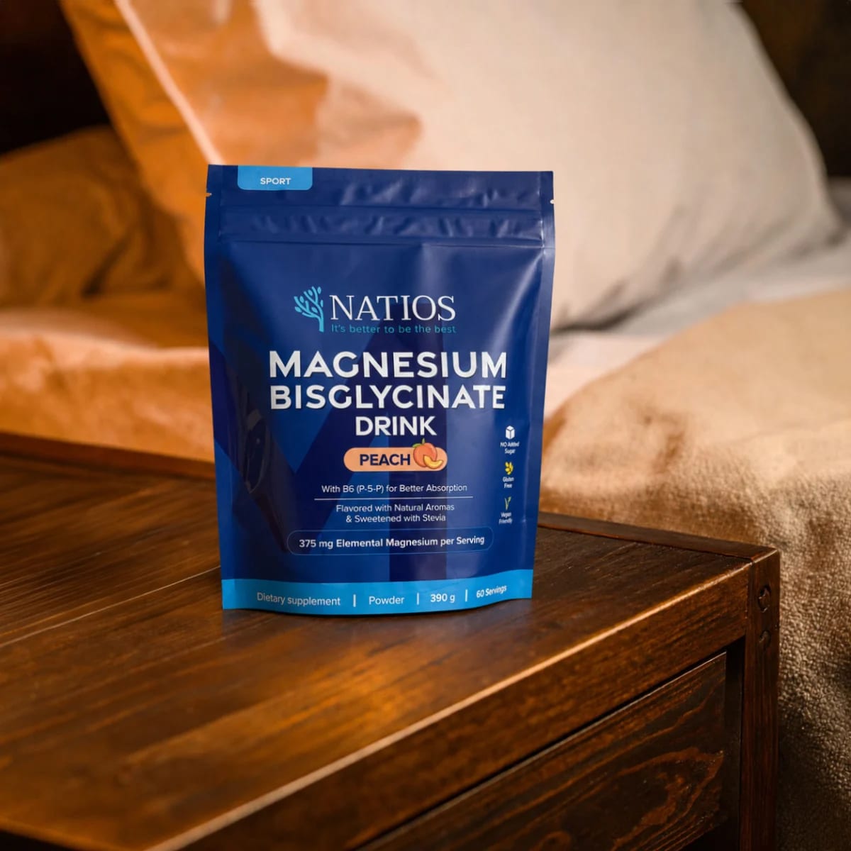 NATIOS_Magnesium_Bisglycinate_+_B6_Drink,_375_mg,_Broskev,_390_g