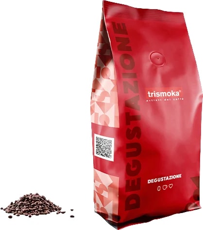 Trismoka_Caffe_Degustazione,_zrnková_káva,_80/20,_1_kg