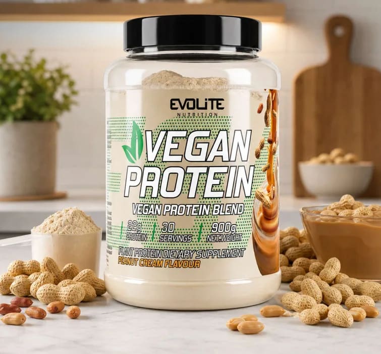 Evolite_Vegan_Protein_-_Arašídový_krém,_900_g