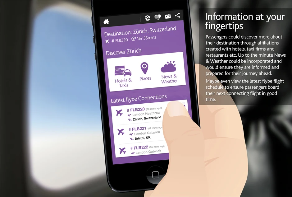 Flybe Connected Loyalty App – Image 1