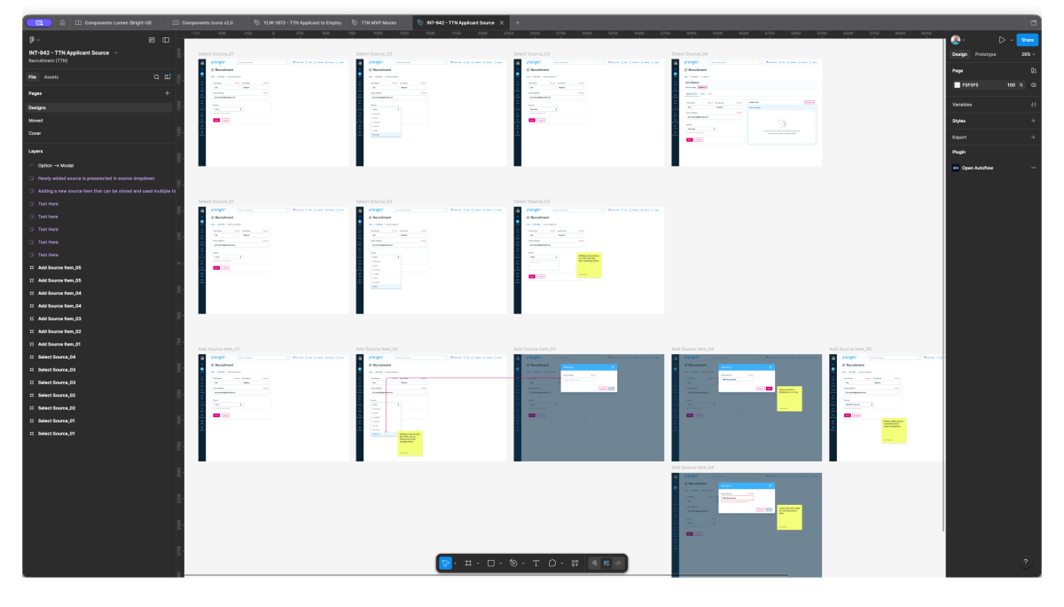 Job Detail Screens