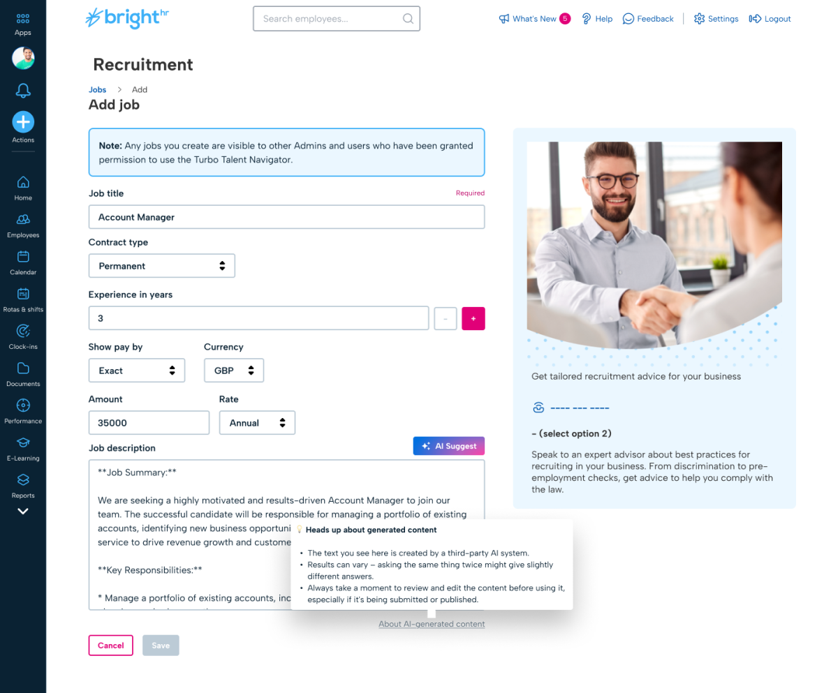 Introducing AI