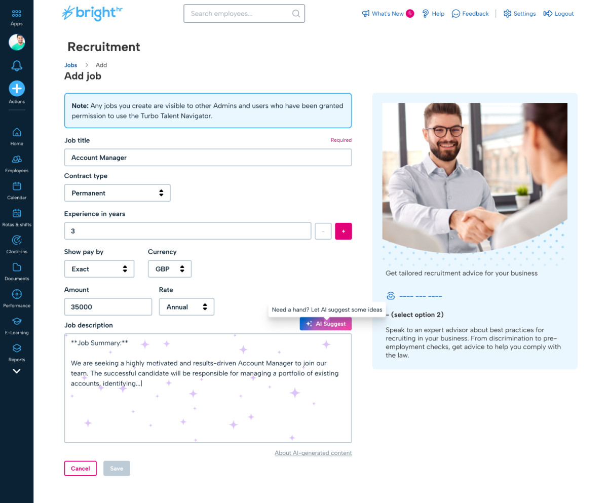 Introducing AI