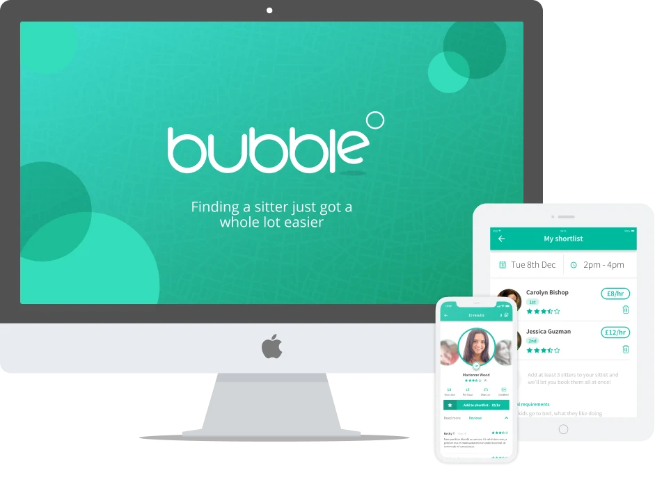 The Bubble Babysitting App