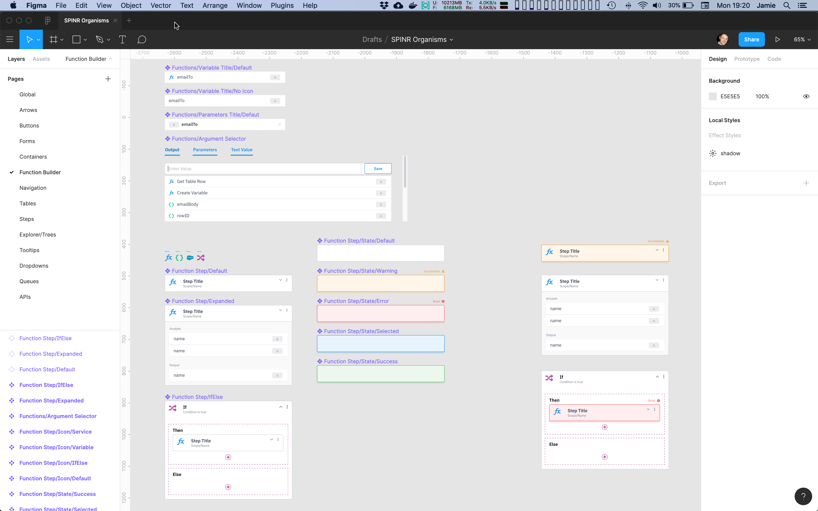 Design/Pattern Libraries in Figma