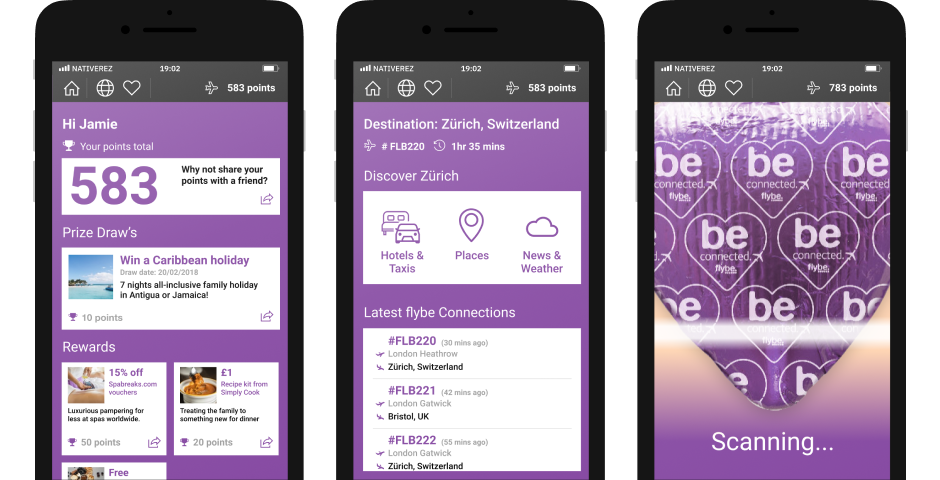 Flybe Connected Loyalty App