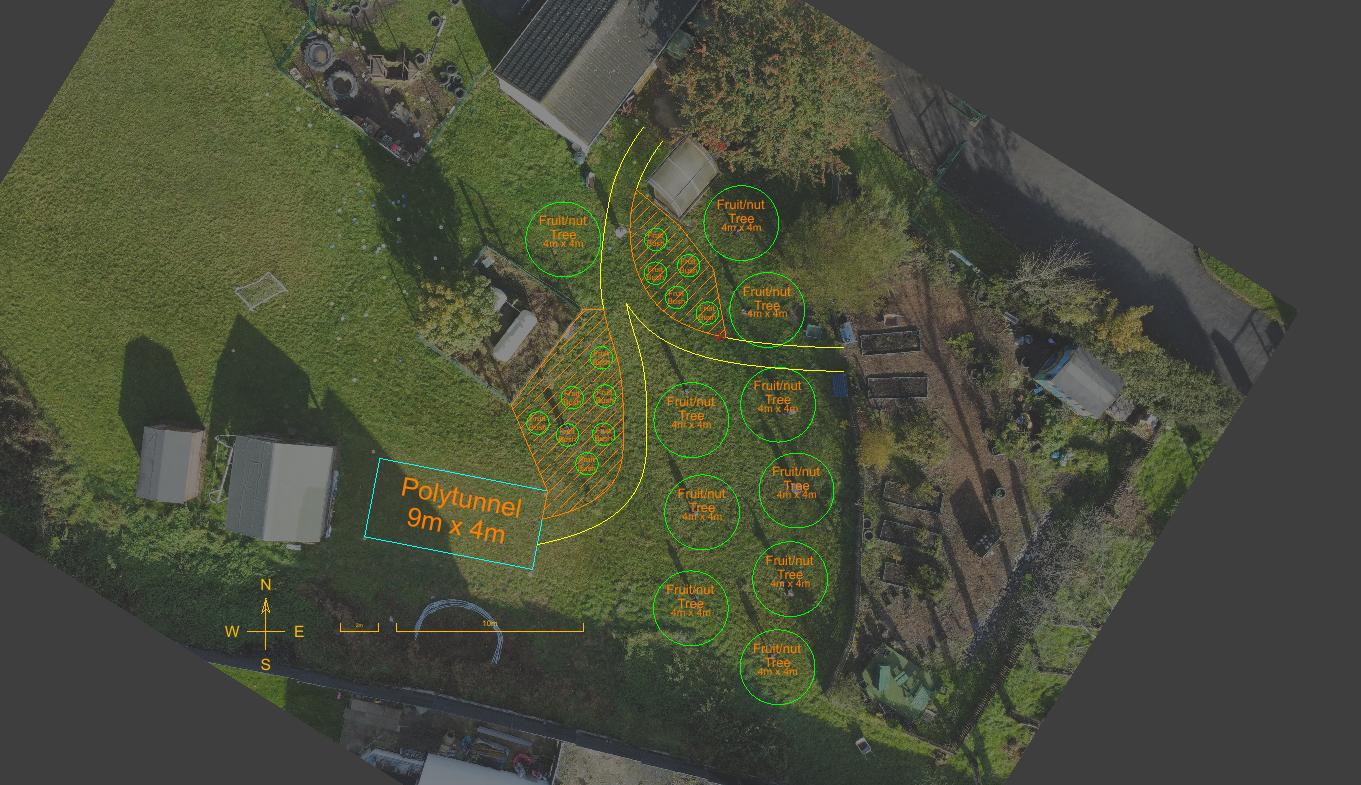 The plans for the wildlife forest gardens